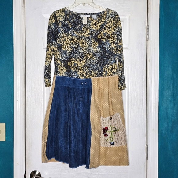 Handmade Upcycled Dress Small-Medium - Picture 2 of 8